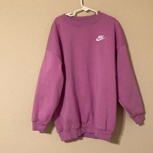 Nike Girls Purple Sweatshirt